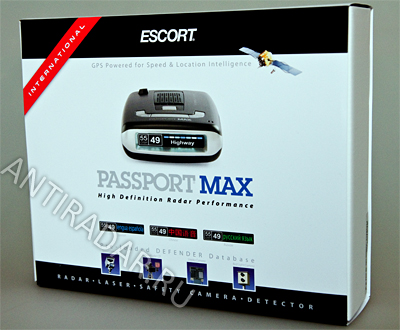 Escort passport max international обновление